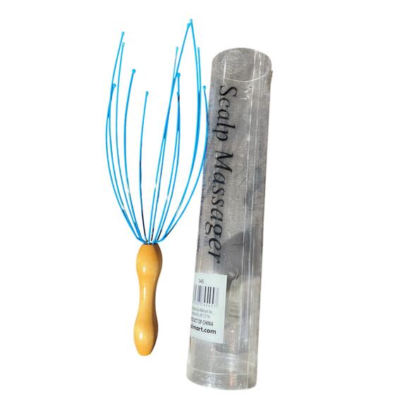 Scalp massage - Blue - Picture 1 of 3